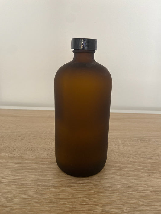 Glass Amber Bottle