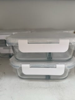 Glass Tupperware Bento Box